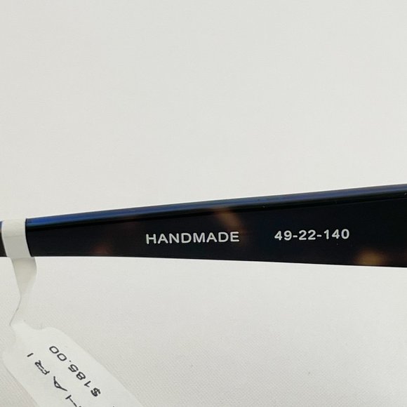 Elie Tahari Brown Tortoise & Blue Stud Accent Sunglasses MSRP $185 main image 6